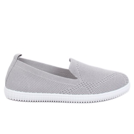 Trampki slip-on szare 784 LT.GREY