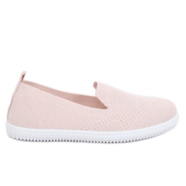 Trampki slip-on różowe 784 Pink