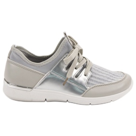 Wsuwane Buty Sportowe szare