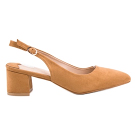 Emaks Musztardowe Czółenka żółte