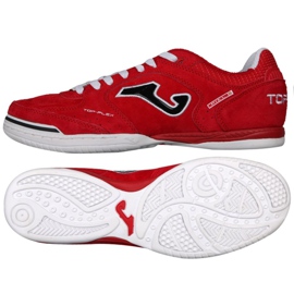 Buty halowe Joma Top Flex Nobuck 806 TOPNS.806.IN czerwone czerwone