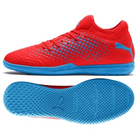 Buty halowe Puma Future 19.4 It M 105549 01 wielokolorowe czerwone