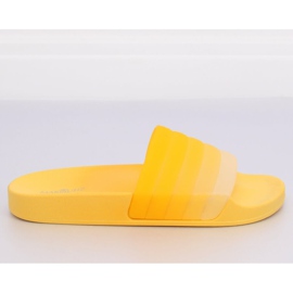 Klapki damskie żółte K-9183 Yellow