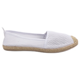 Seastar Białe Tekstylne Espadryle