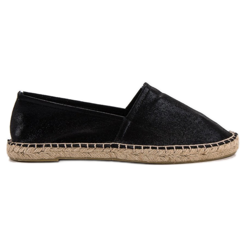 Cm Paris Tekstylne Espadryle czarne