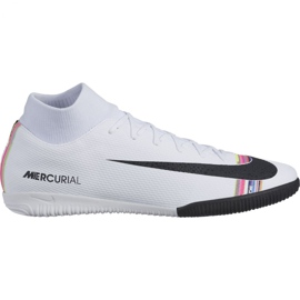 Buty halowe Nike Mercurial Superfly X 6 Academy Ic AJ3567-109 białe białe