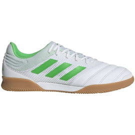 Buty halowe adidas Copa 19.3 In Sala M BC0559 białe białe