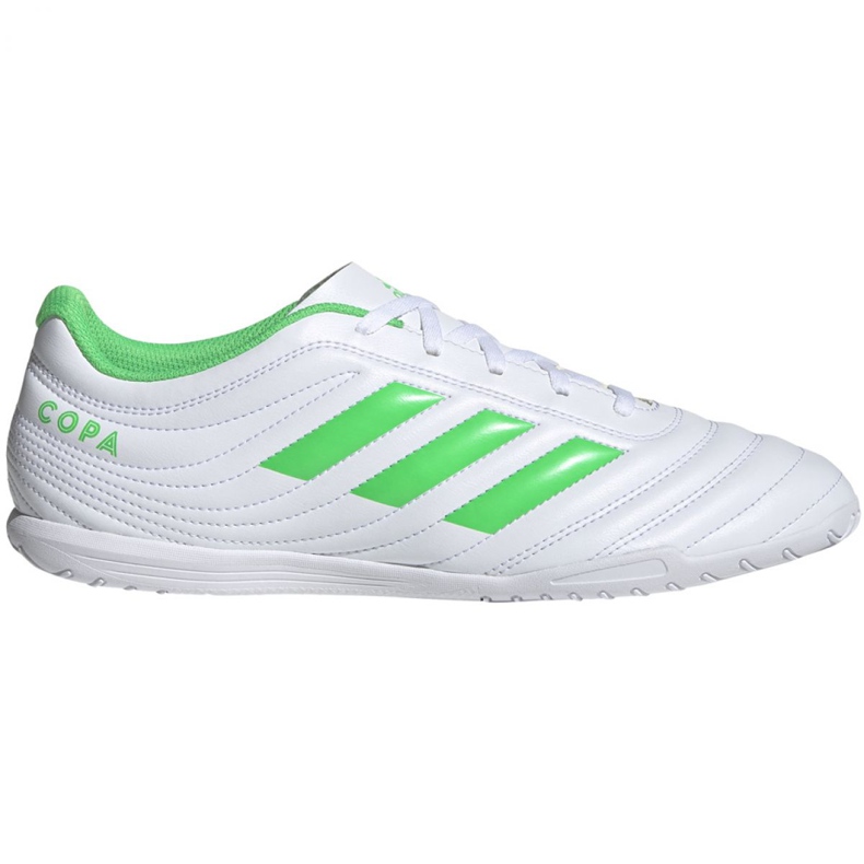 Buty halowe adidas Copa 19.4 In M D98075 białe białe