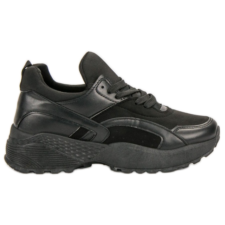 Wsuwane Sneakersy czarne