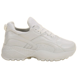 Wsuwane Sneakersy białe