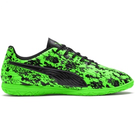 Buty halowe Puma One 19.4 It M 105496 04 wielokolorowe zielone