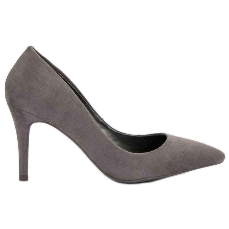 Small Swan Szare Szpilki