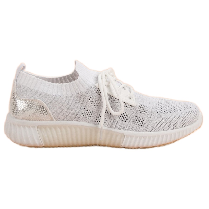 Primavera Białe Wsuwane Obuwie