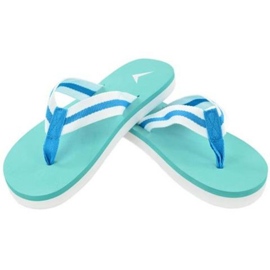 Klapki Outhorn HOL18- KLD601 W niebieskie białe wielokolorowe