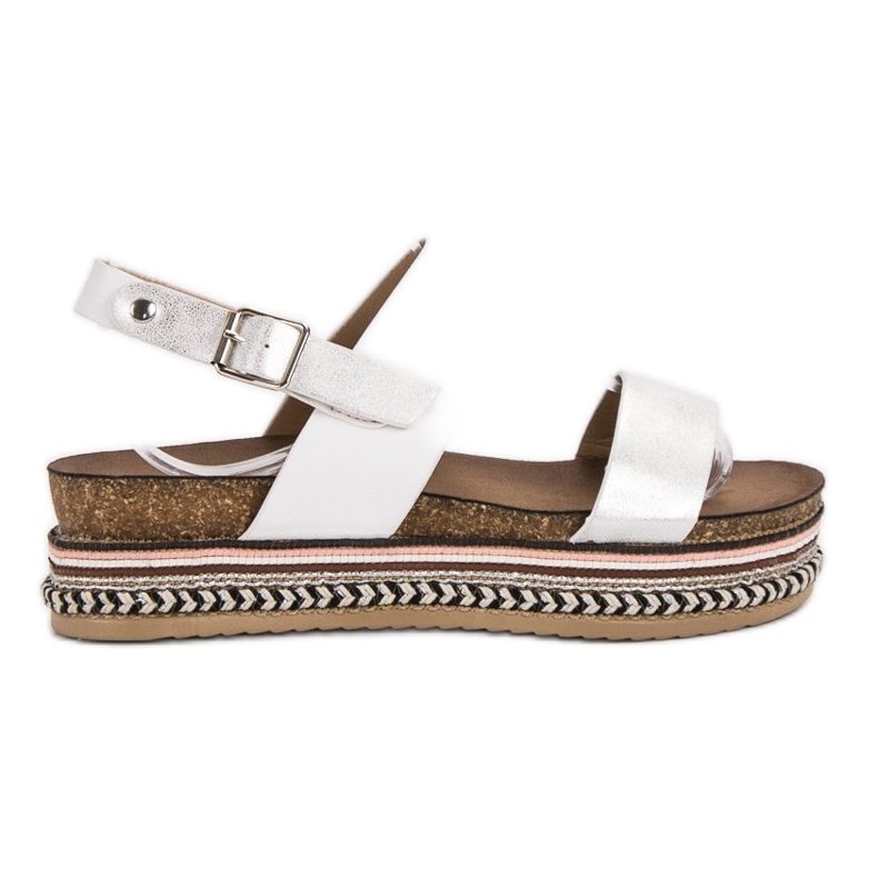 Seastar Sandałki Na Platformie białe