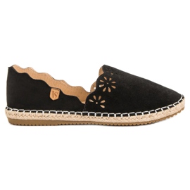 Czarne Espadryle VICES