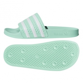 Klapki adidas Originals Adilette W CG6538 zielone