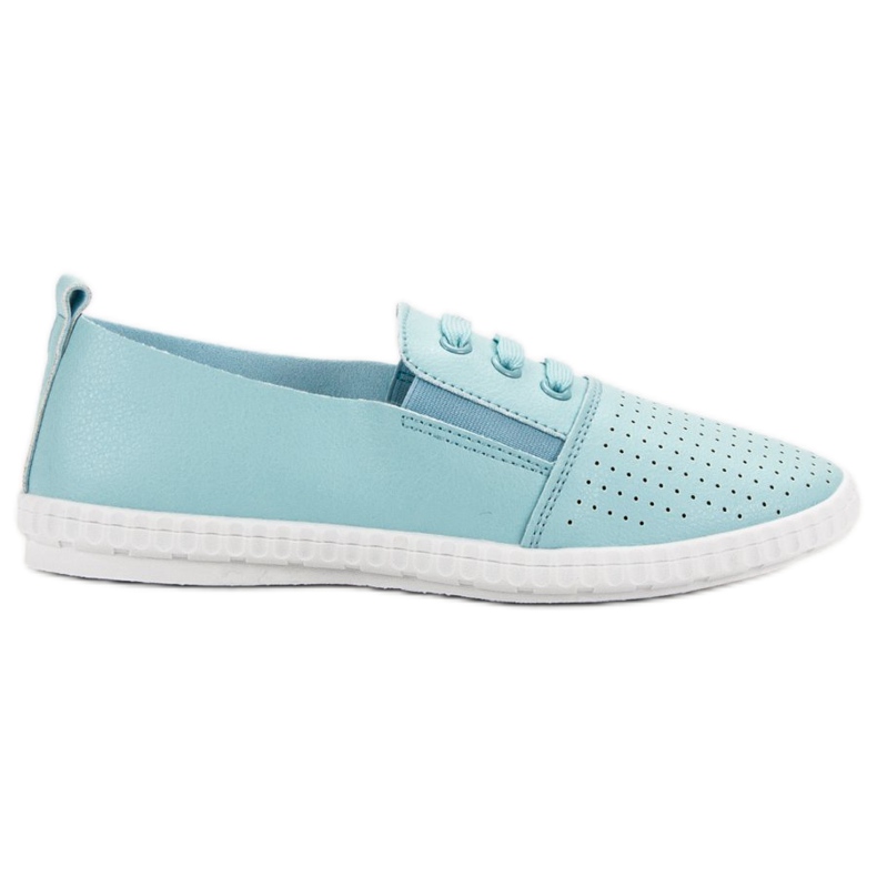 Super Mode Błękitne Tenisówki niebieskie