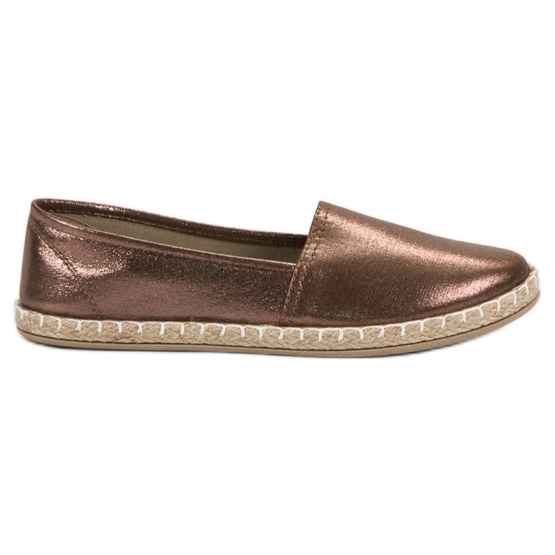 New Tlck Brązowe Espadryle