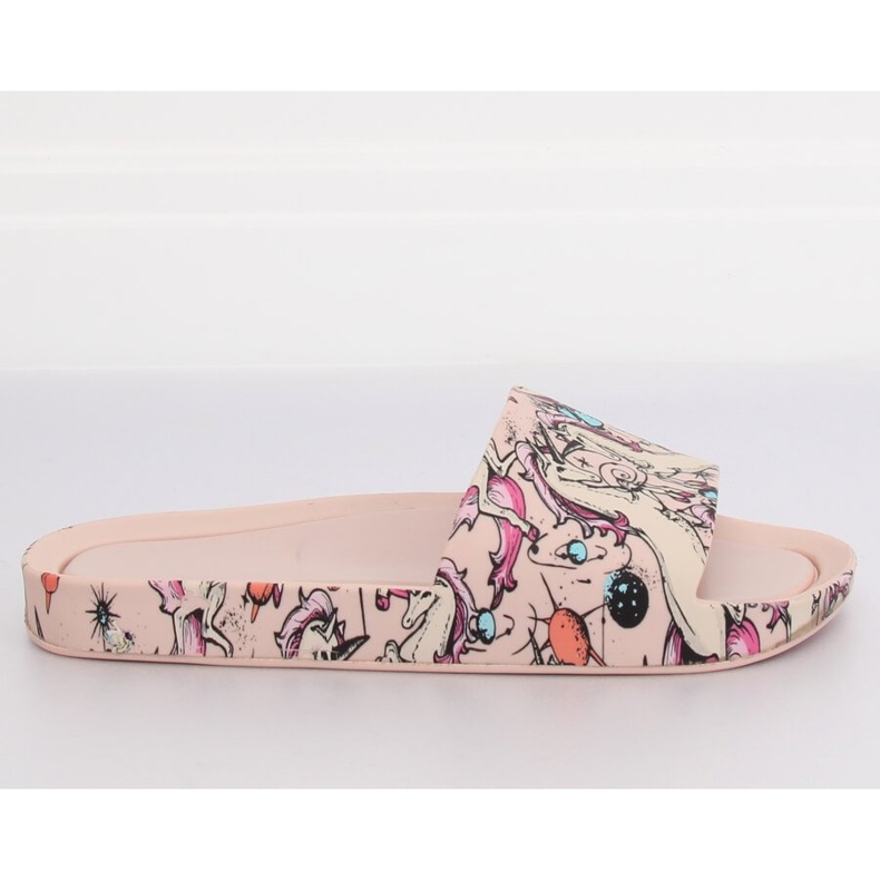 Klapki Unicorn różowe CK83 Pink