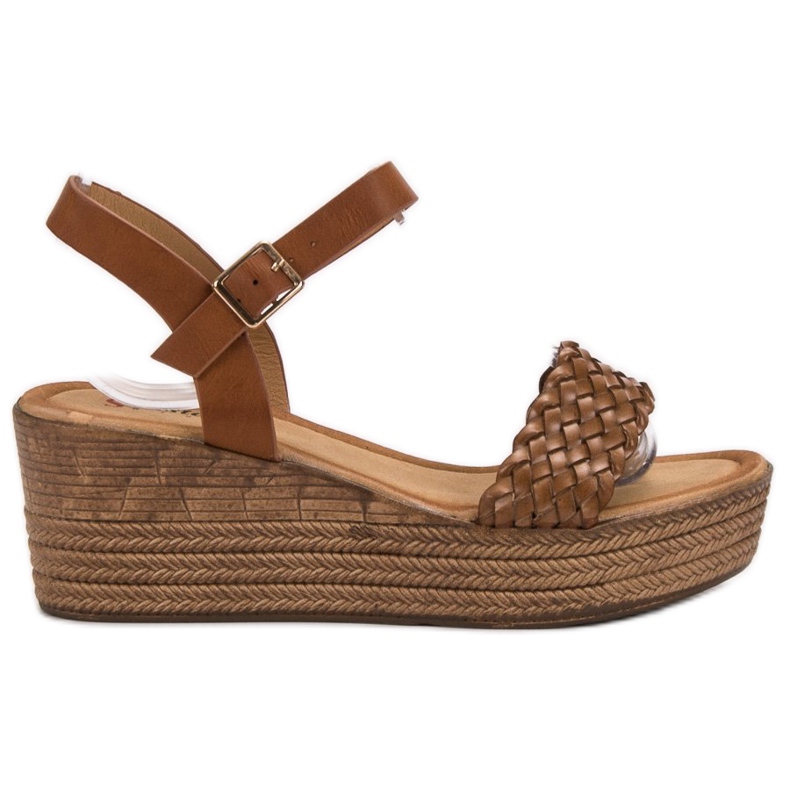 Seastar Lekkie Sandałki brązowe