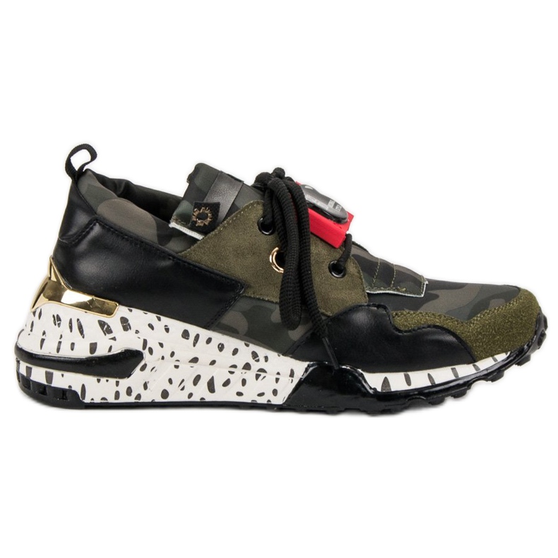 Modne Sneakersy VICES zielone