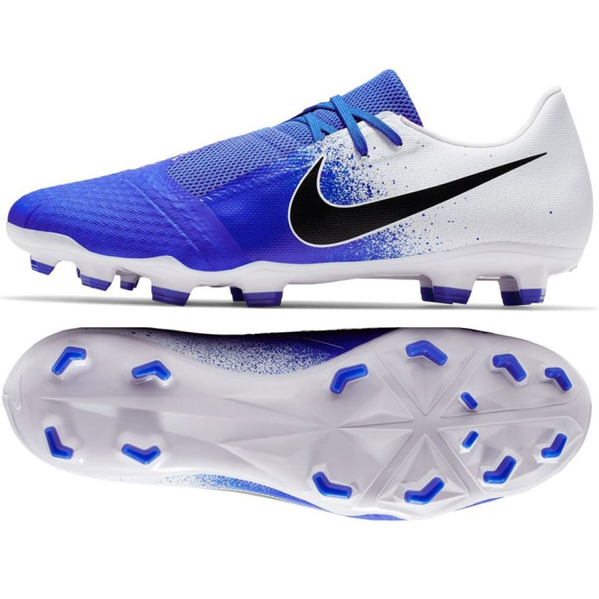 Buty piłkarskie Nike phantom venom academy fg m ao0566-104 wielokolorowe niebieskie