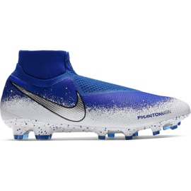 Buty piłkarskie Nike Phantom Vsn Elite Df Fg M AO3262-410 wielokolorowe niebieskie