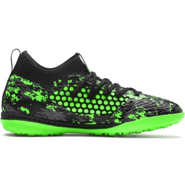 Buty halowe Puma Future 19.3 Netfit Tt M 105542 03 wielokolorowe zielone