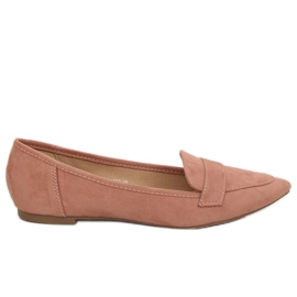 Baleriny w szpic różowe 302 Pink