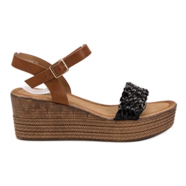 Seastar Lekkie Sandałki czarne