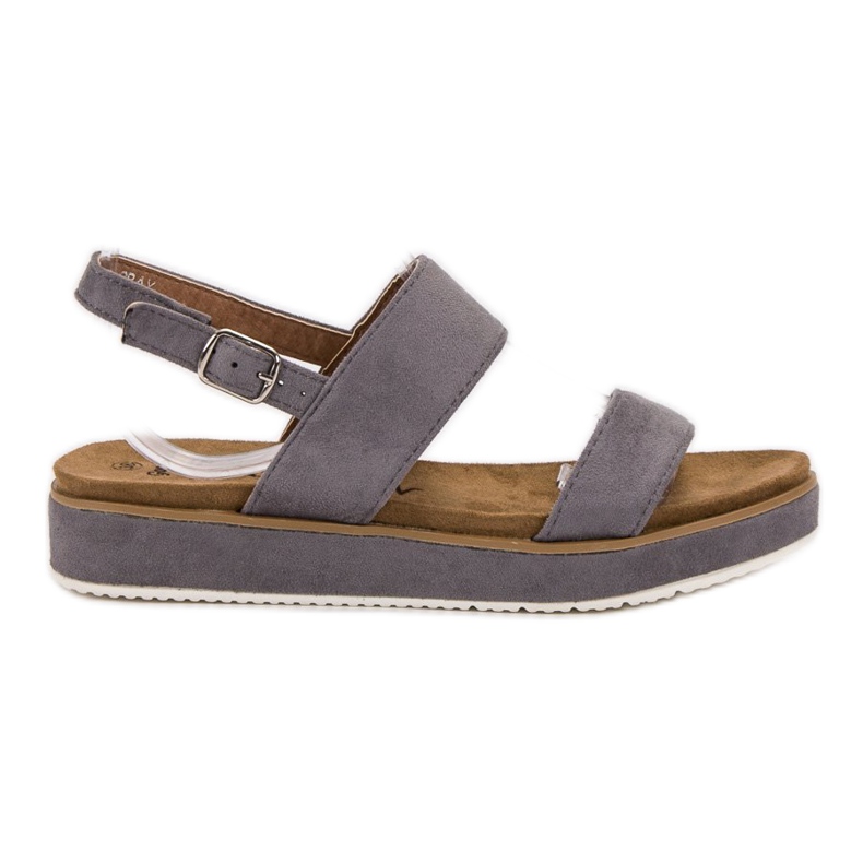 Goodin Szare Sandałki