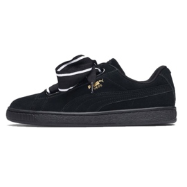 Buty Puma Suede Heart Satin Ii W 364084 01 czarne