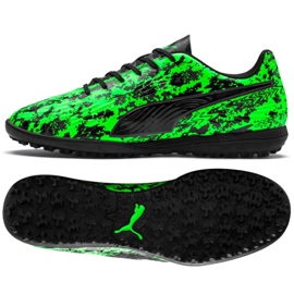 Buty piłkarskie Puma PUMA One 19.4 Tt M 105495 03 wielokolorowe zielone