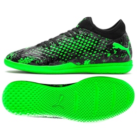 Buty halowe Puma Future 19.4 It M 105549 03 wielokolorowe zielone