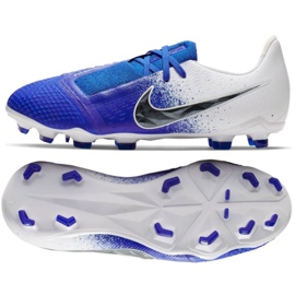 Buty piłkarskie Nike Phantom Venom Elite Fg Jr AO0401-104 wielokolorowe niebieskie