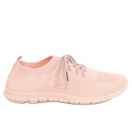 Buty sportowe różowe B111-10 Pink