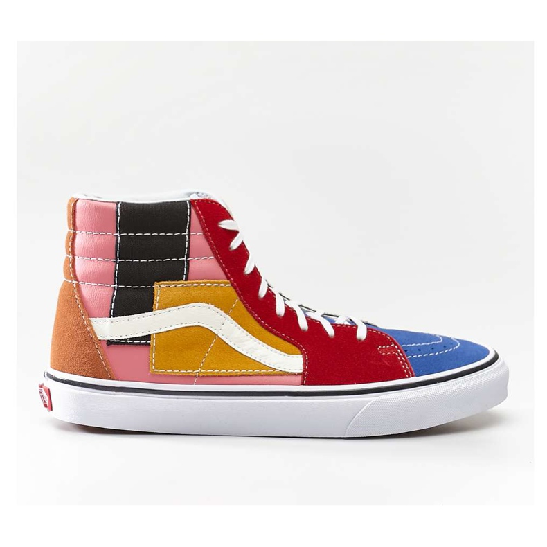 Vans Sk8 Hi Vmf Patchwork Multi True White wielokolorowe