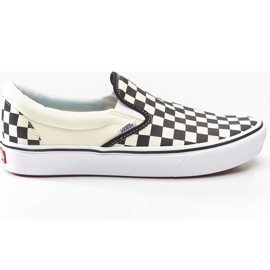 Vans Comfycush Slip On VO4 Checkerboard True White białe szare