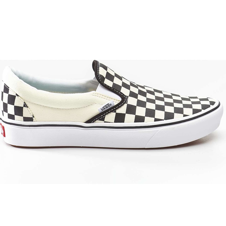 Vans Comfycush Slip On VO4 Checkerboard True White białe szare