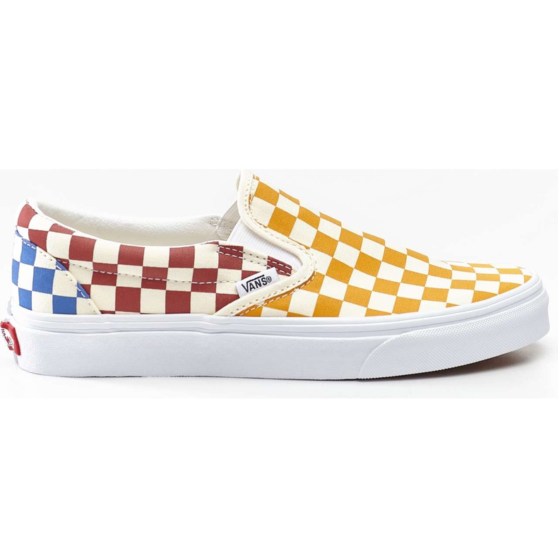 Vans Classic Slip On Vlv Multi True White białe wielokolorowe żółte