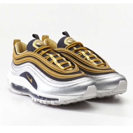 Nike W Air Max 97 Se 700 Metallic Gold Metallic Gold szare żółte wielokolorowe