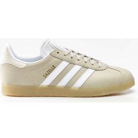 Adidas Gazelle W 063 Clear Brown Footwear White Ecru Tint brązowe