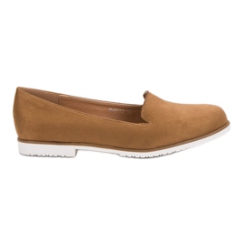 SHELOVET Camelowe Lordsy brązowe