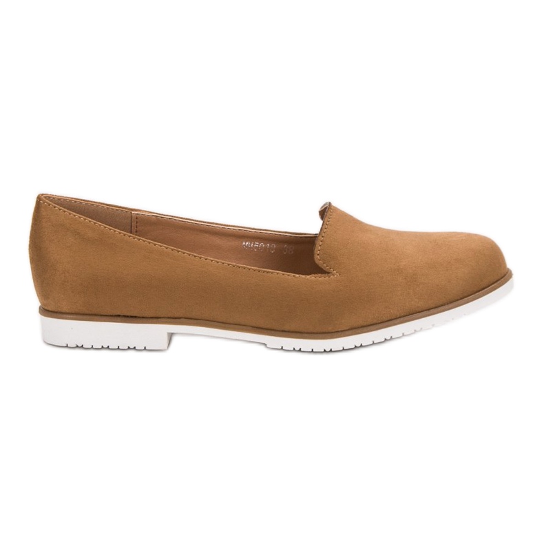 SHELOVET Camelowe Lordsy brązowe