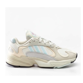 Adidas Yung 1 118 Off White Ice Mint Ecru Tint białe fioletowe niebieskie szare