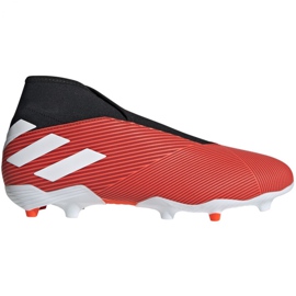 Buty piłkarskie adidas Nemeziz 19.3 Ll Fg M F99997 czerwone czerwone