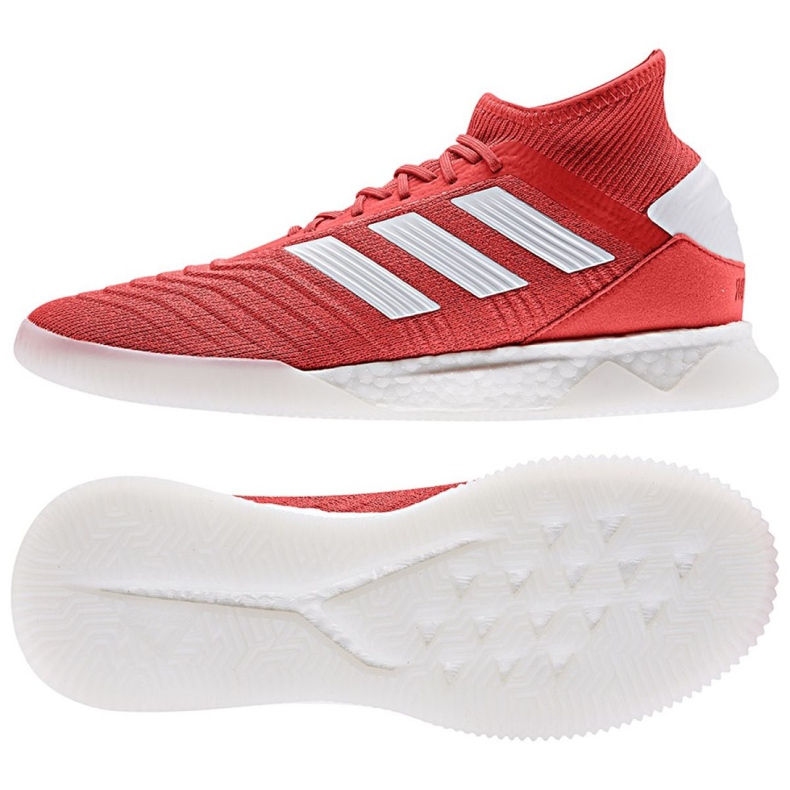 Buty piłkarskie adidas Predator 19.1 Tr M F35623 czerwone czerwone