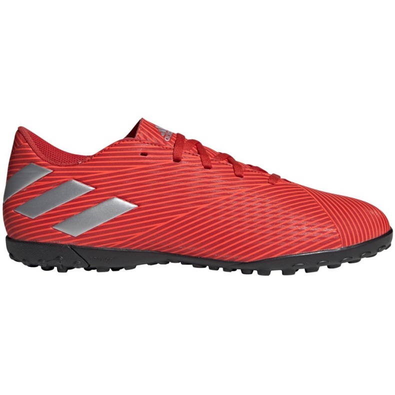 Buty piłkarskie adidas Nemeziz 19.4 Tf M F34524 czerwone czerwone