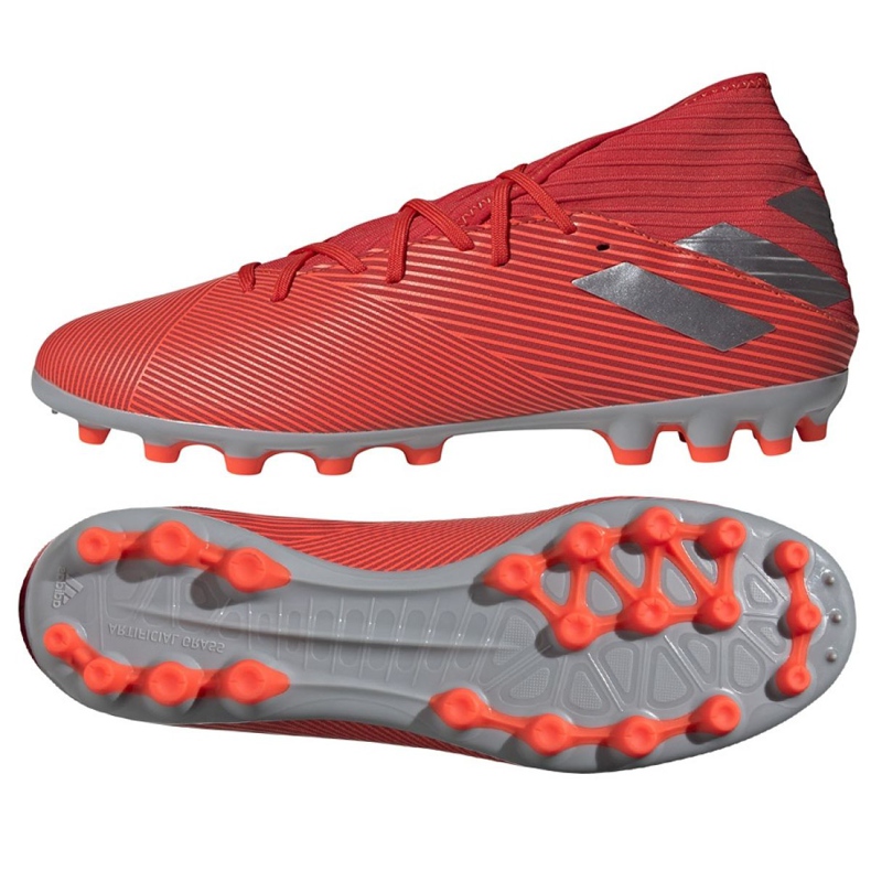 Buty piłkarskie adidas Nemeziz 19.3 Ag M F99994 czerwone czerwone
